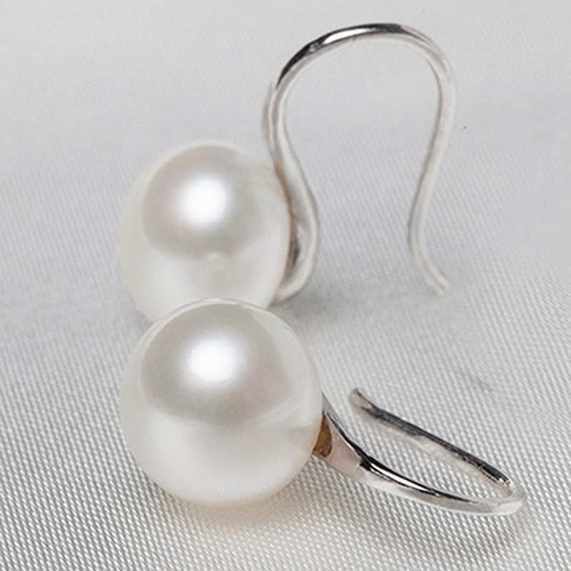 Women Earrings Imitation Pearls Ball Hook Earrings Eardrops Bridal Wedding Party Jewelry