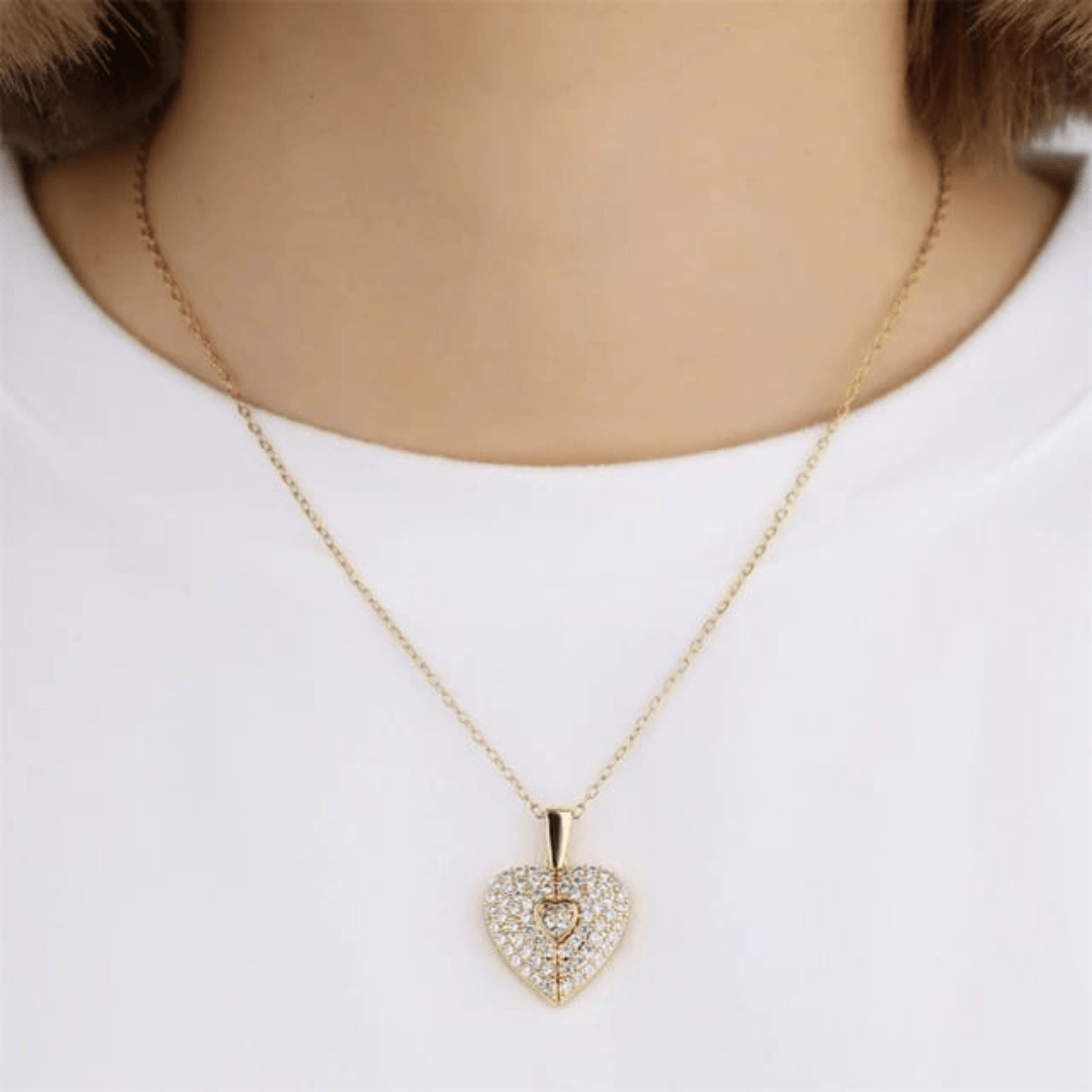 Openable Heart Necklace (Customized)