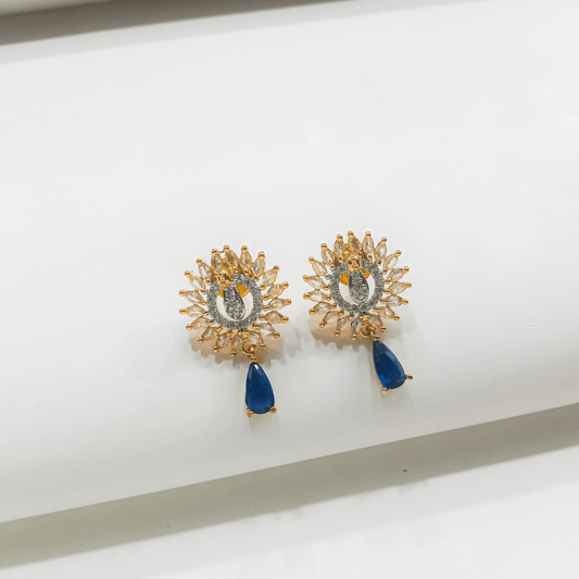 One-Carat Gold Earring