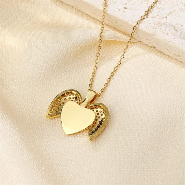 Openable Heart Necklace